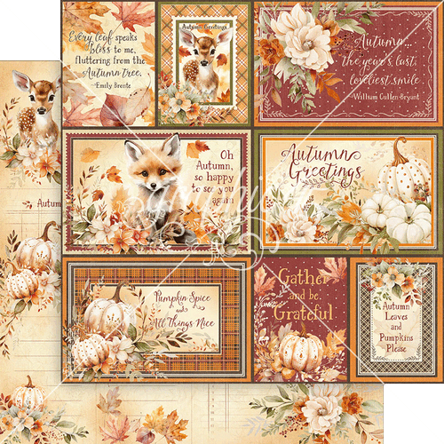 Graphic 45 - Autumn Greetings - Gather and be Grateful