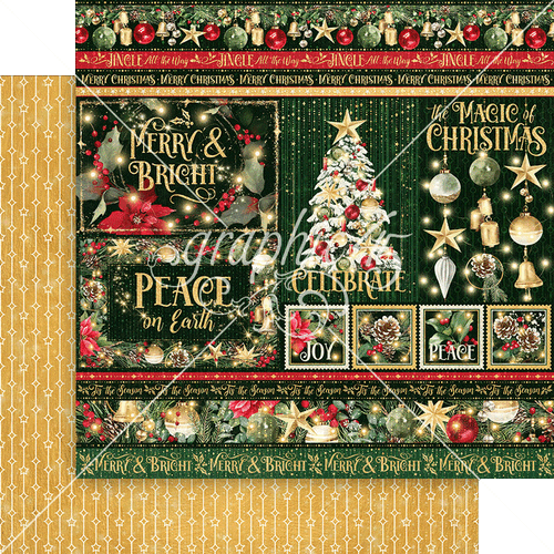 Graphic 45 - Merry & Bright - Celebrate Peace