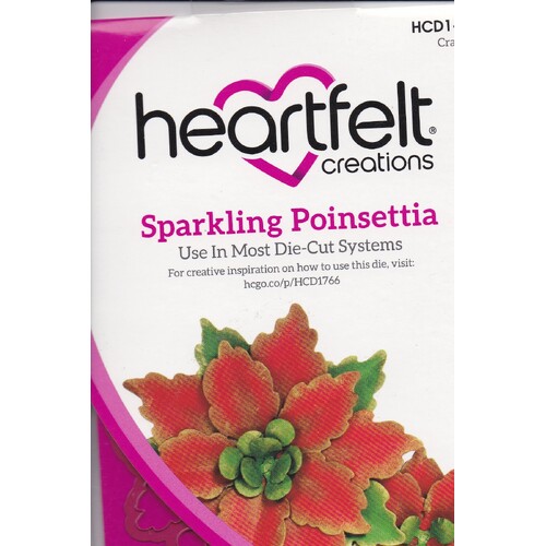 Heartfelt Creations - Sparkling Poinsettia Die Set