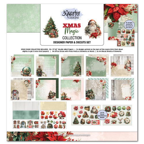 3Quarter Designs - Xmas Magic - 12x12 Collection