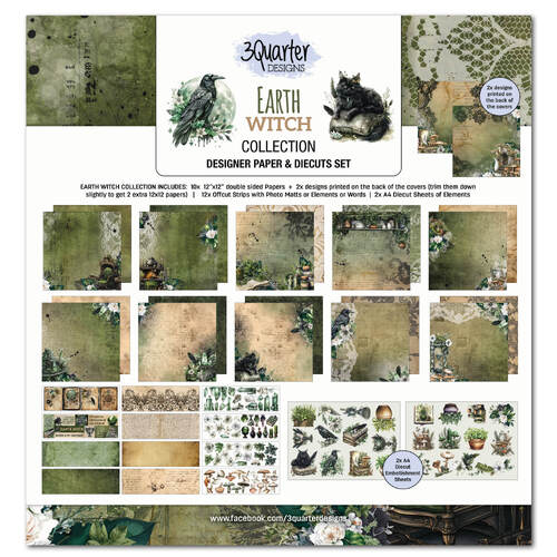 3Quarter Designs - Earth Witch - 12x12 Collection