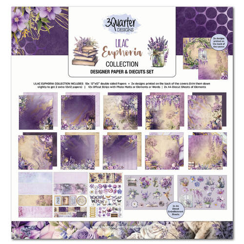 3Quarter Designs - Lilac Euphoria - 12x12 Collection